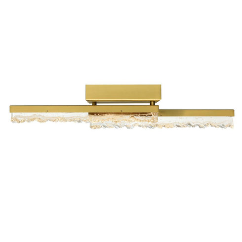 CWI Lighting Stagger Integrated LED Brass Vanity Light Model: 1588W24-2-624