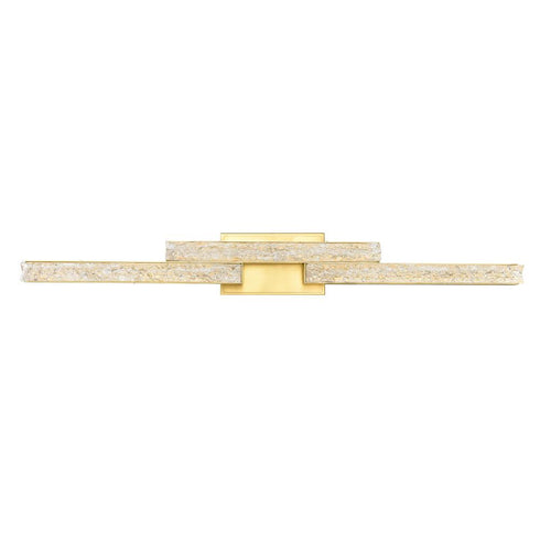 CWI Lighting Stagger Integrated LED Brass Vanity Light Model: 1588W36-3-624