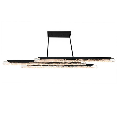 CWI Lighting Valira Integrated LED in Black Chandelier Model: 1586P60-3-101