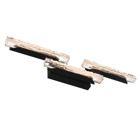 CWI Lighting Valira Integrated LED in Black Vanity Light Model: 1586W36-3-101