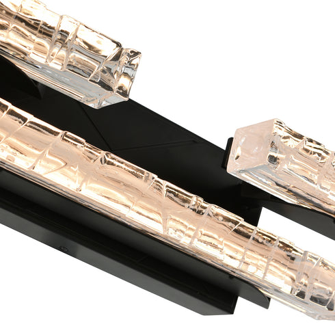 CWI Lighting Valira Integrated LED in Black Vanity Light Model: 1586W36-3-101