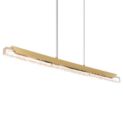 CWI Lighting Valira Integrated LED in Brass Chandelier Model: 1586P48-624