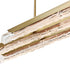 CWI Lighting Valira Integrated LED in Brass Chandelier Model: 1586P60-3-624