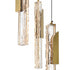 CWI Lighting Valira Integrated LED in Brass Mini Pendant Model: 1586P8-3-624