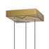 CWI Lighting Valira Integrated LED in Brass Mini Pendant Model: 1586P8-3-624