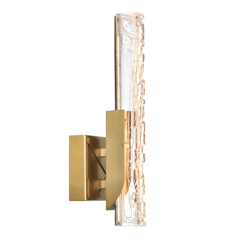 CWI Lighting Valira Integrated LED in Brass Wall Light Model: 1586W5-1-624