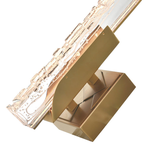 CWI Lighting Valira Integrated LED in Brass Wall Light Model: 1586W5-1-624
