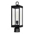 CWI Lighting Windsor 1 Light Black Outdoor Lantern Head Model: 1695PT6-1-101
