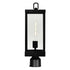 CWI Lighting Windsor 1 Light Black Outdoor Lantern Head Model: 1695PT6-1-101