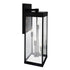CWI Lighting Windsor 4 Light Black Outdoor Wall Light Model: 1695W8-4-101