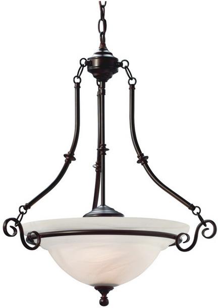 Dolan Designs Arago 20 Light Twenty Light in Royal Bronze Up Pendant Model: 670-30