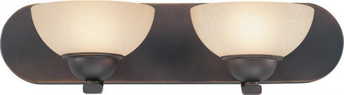 Dolan Designs Fireside 2 Light Two Light in Satin Nickel Vanity Model: 3412-09