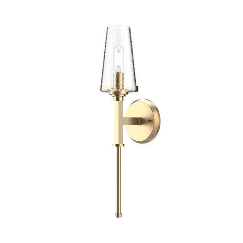 DVI Lighting 1 Light Athenium Sconce in Brass Finish Model: DVP50201BR-CRK