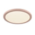 DVI Lighting 1 Light Flush Mount In Matte White And Model: DVP39238MW+MR