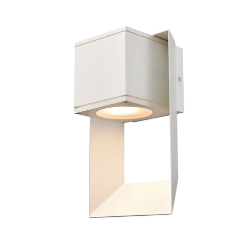 DVI Lighting 1 Light Gaspe Outdoor 12 Inch Sconce in Black Finish Model: DVP45671BK