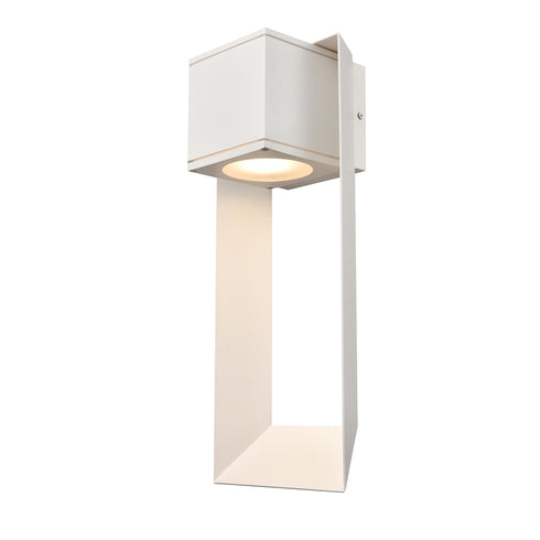 DVI Lighting 1 Light Gaspe Outdoor 18 Inch Sconce in Black Finish Model: DVP45672BK