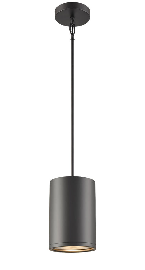 DVI Lighting 1 Light GIMLI 1 Light PENDANT in Matte White and Black Finish Model: DVP49110MW+BK