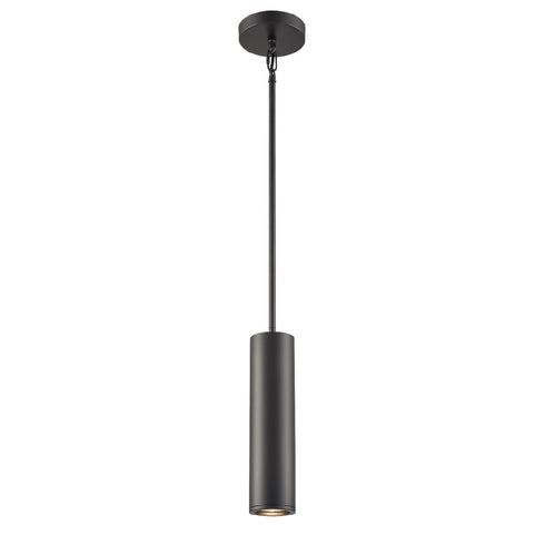 DVI Lighting 1 Light GIMLI 1 Light PENDANT in Matte White and Black Finish Model: DVP49119MW+BK