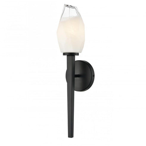 DVI Lighting 1 Light JAVELIN SCONCE in Ebony Finish Model: DVP33299EB-ICE