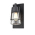 DVI Lighting 1 Light LAKE OF THE WOODS OD SCONCE in Black Finish Model: DVP44472BK-CL