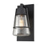 DVI Lighting 1 Light LAKE OF THE WOODS OD SCONCE in Black Finish Model: DVP44473BK-CL