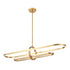 DVI Lighting 1 Light Perigee AC LED Linear in Buffed Nickle Finish Model: DVP46502BN