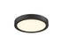 DVI Lighting 1 Light POLARIS 5.3 Inch LED FLUSHMOUNT in Matte Black Finish Model: DVP39708MB-3K