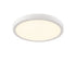 DVI Lighting 1 Light POLARIS 7 Inch LED FLUSHMOUNT in Matter Black Finish Model: DVP39718MB-3K
