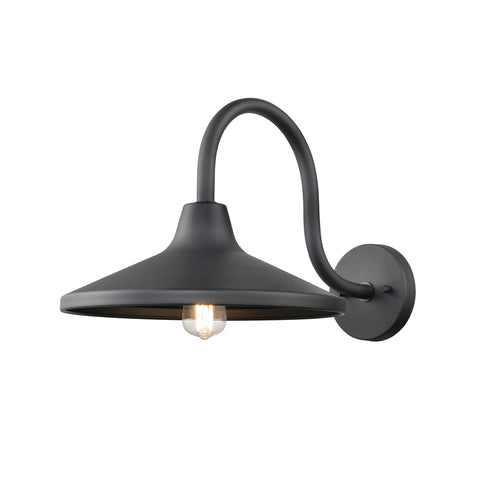 DVI Lighting 1 Light SOMERSET 12 Inch OD SCONCE in Black Finish Model: DVP45971BK