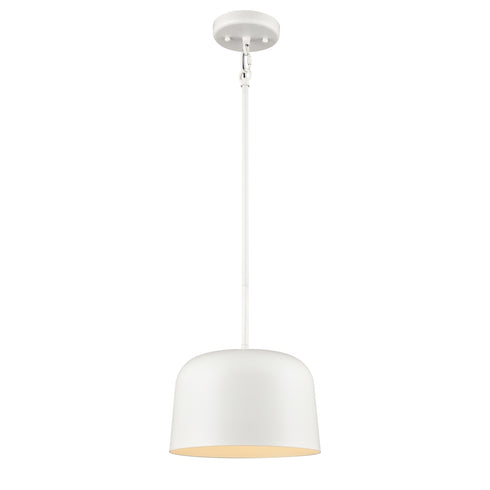 DVI Lighting 1 Light TUQUE 10 Inch LED MINI PENDANT in Graphite Finish Model: DVP40921GR