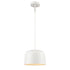 DVI Lighting 1 Light TUQUE 10 Inch LED MINI PENDANT in Graphite Finish Model: DVP40921GR