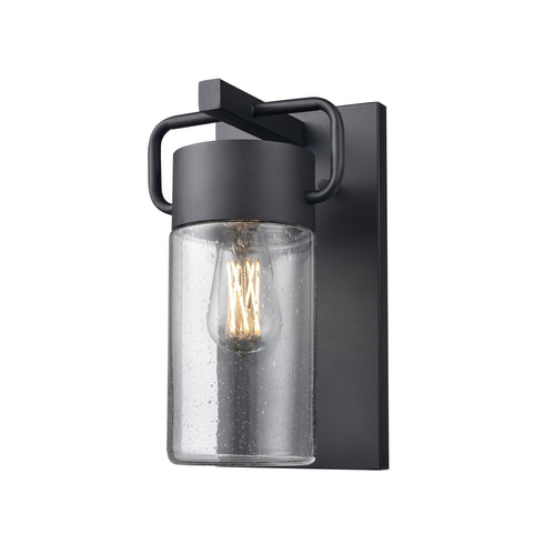 DVI Lighting 1 Light TUXEDO OD WALL SCONE in Black Finish Model: DVP40771BK-SDY
