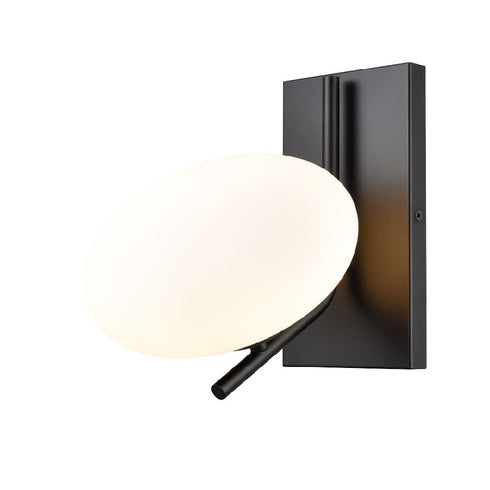 DVI Lighting 1 Light VALOUR ROAD SCONCE in Ebony Finish Model: DVP49001EB-OP