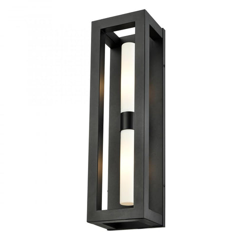 DVI Lighting 2 Light AJAX 2 Light OD SCONCE in Black Finish Model: DVP31199BK-OP