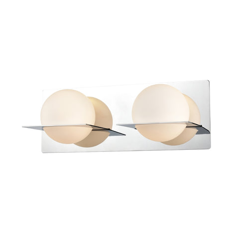DVI Lighting 2 Light IO 2 Light VANITY in Chrome Finish Model: DVP0922CH-OP