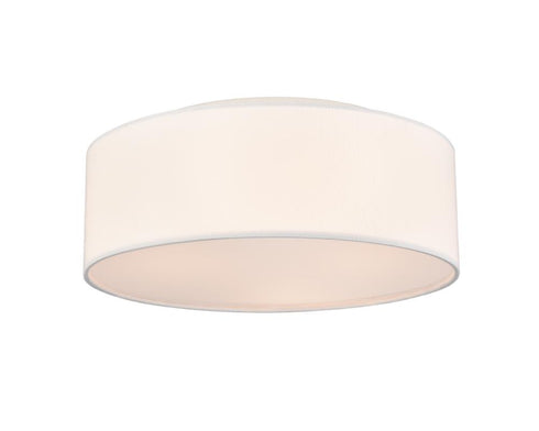 DVI Lighting 2 Light MILAN 3 Light FLUSHMOUNT in Buffed Nickel Finish Model: DVP5328BN-SW