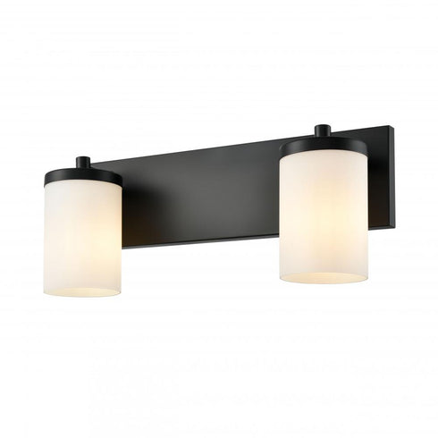 DVI Lighting 2 Light RIVERVIEW 2 Light VANITY in Ebony Finish Model: DVP14022EB-OP