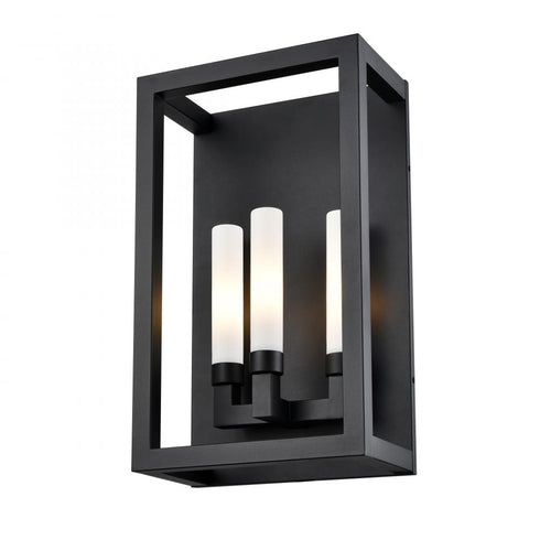 DVI Lighting 3 Light AJAX 3 Light OD SCONCE in Black Finish Model: DVP31173BK-OP