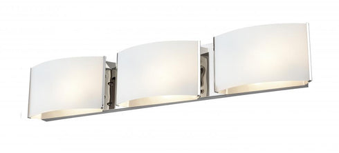 DVI Lighting 3 Light CANDLEGUARD 3 Light VANITY in Chrome Finish Model: DVP17143CH-OP