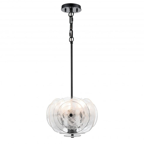 DVI Lighting 3 Light CAROUSEL MINI PENDANT in Ebony Finish Model: DVP36519EB-MS