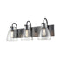 DVI Lighting 3 Light EMMA 3 Light VANITY in Brass Finish Model: DVP47043BR-CL