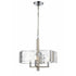 DVI Lighting 3 Light GEORGIAN BAY 3 Light CHANDELIER in Chrome and Buffed Nickel Finish Model: DVP42923CH+BN-ARW