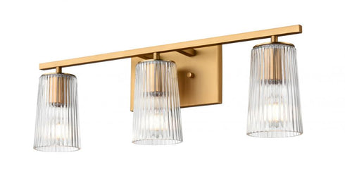 DVI Lighting 3 Light LASALLE 3 Light VANITY in Brass Finish Model: DVP11343BR-RI