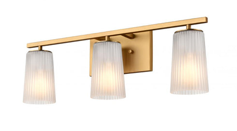 DVI Lighting 3 Light LUCA 3 Light VANITY in Brass Finish Model: DVP31343BR-RICE