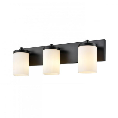 DVI Lighting 3 Light RIVERVIEW 3 Light VANITY in Ebony Finish Model: DVP14043EB-OP