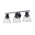 DVI Lighting 3 Light SUNNYBROOK 3 Light VANITY in Brass Finish Model: DVP47443BR-CRK