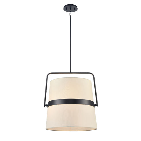 DVI Lighting 4 Light BON ECHO 4 Light PENDANT in Brass Finish Model: DVP48420BR-SW