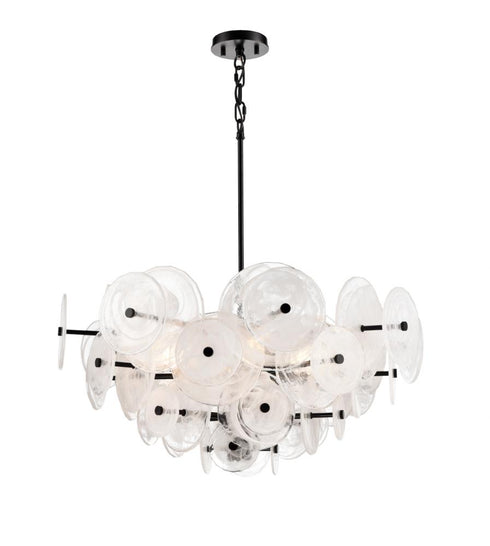 DVI Lighting 4 Light CAROUSEL 4 Light PENDANT in Brass Finish Model: DVP36525BR-MS
