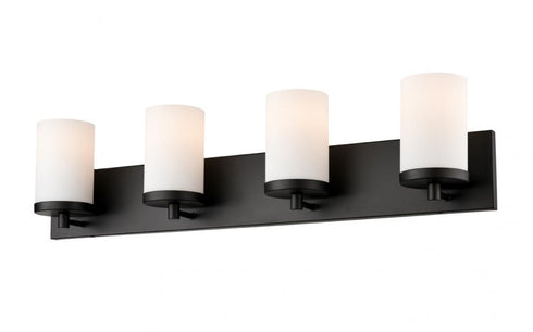 DVI Lighting 4 Light Dieppe 4 Light Vanity in Ebony Finish Model: DVP0444EB-OP