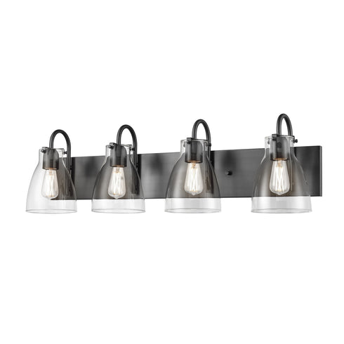 DVI Lighting 4 Light EMMA 4 Light VANITY in Brass Finish Model: DVP47044BR-CL